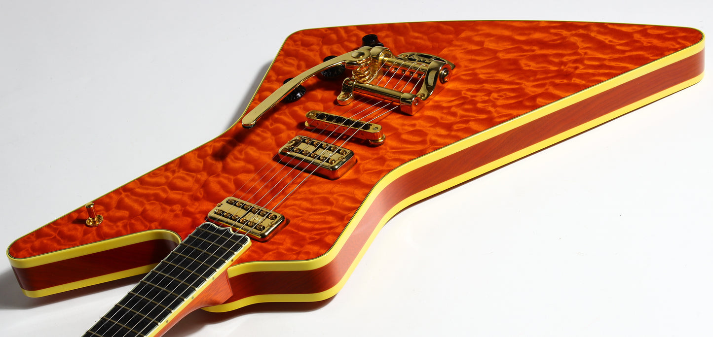 2006 Hamer USA Standard Custom ONE-OFF  Very Unique, Korina, Ultimate Quilt!