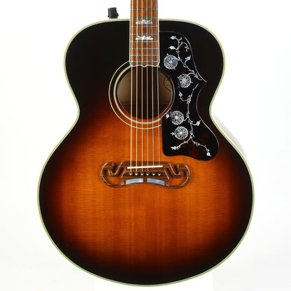 1991 Gibson Montana SJ-200 Jumbo Acoustic Electric Guitar J200 E Sunburst