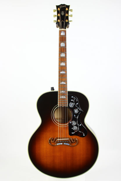 1991 Gibson Montana SJ-200 Jumbo Acoustic Electric Guitar J200 E Sunburst