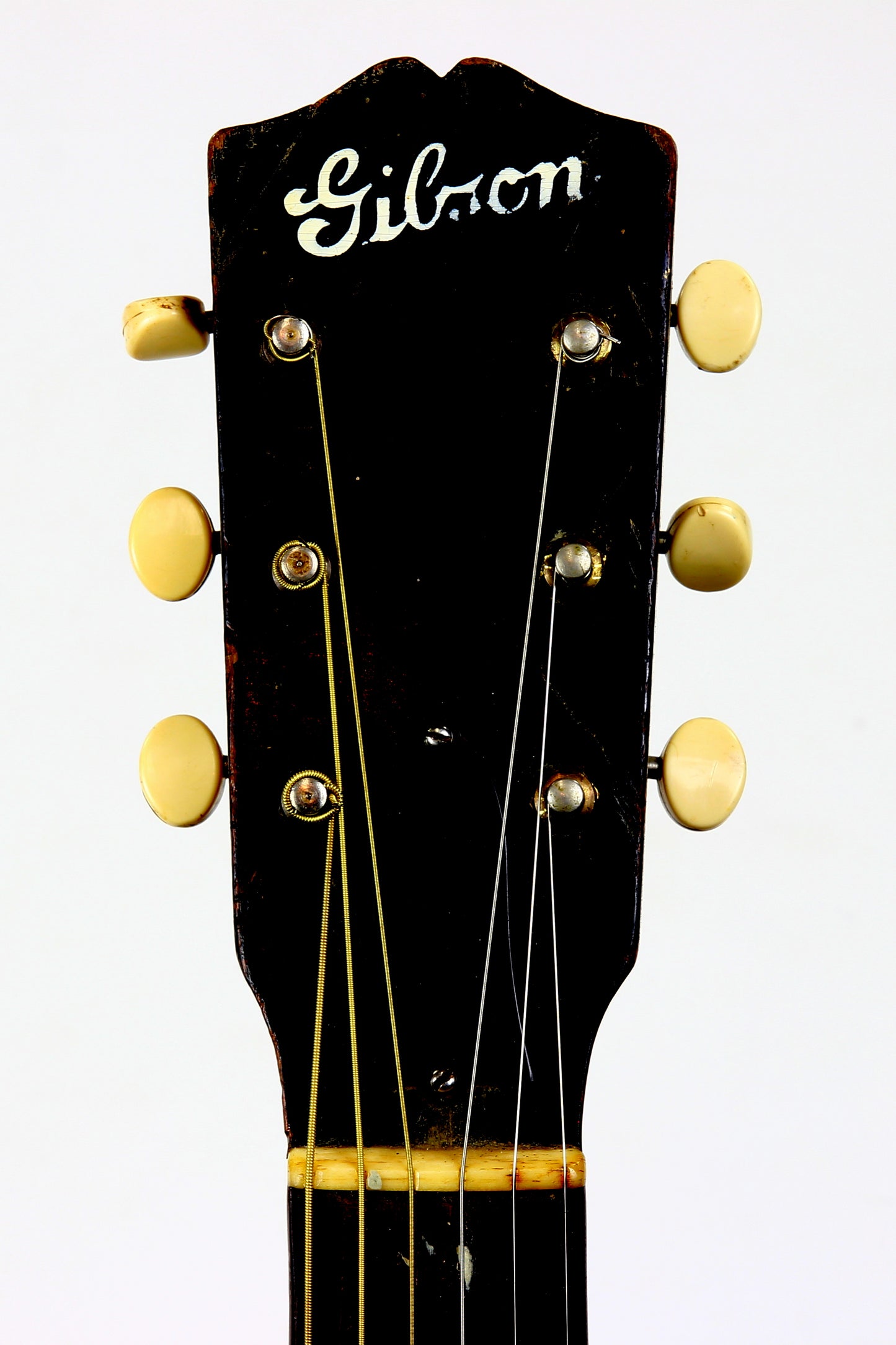 c. 1936 Gibson Black Special Model #4 Archtop Guitar L-50, 16-inch
