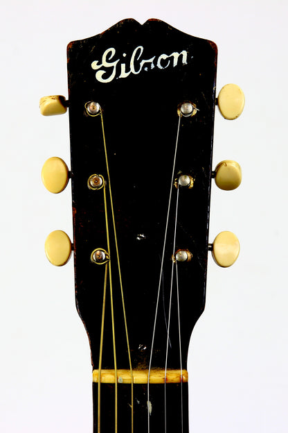 c. 1936 Gibson Black Special Model #4 Archtop Guitar L-50, 16-inch