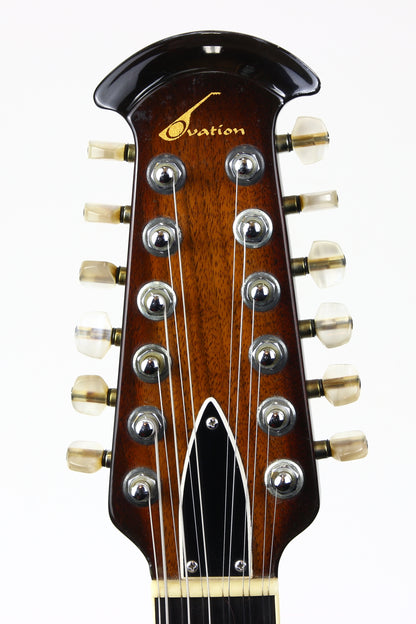 1974 Ovation Deacon 12-String  Vintage Guitar, Sunburst Finish!