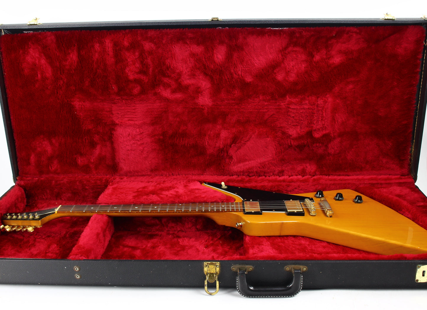 ONE OWNER! 1983 Gibson Custom Shop Edition KORINA EXPLORER 1958 Reissue Heritage Series - Natural '58