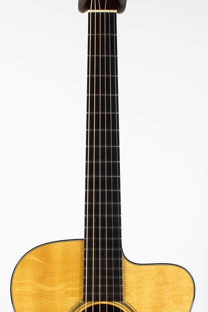 Bourgeois OM-C 2007 Cutaway Custom Acoustic Guitar - Adirondack  Indian Rosewood