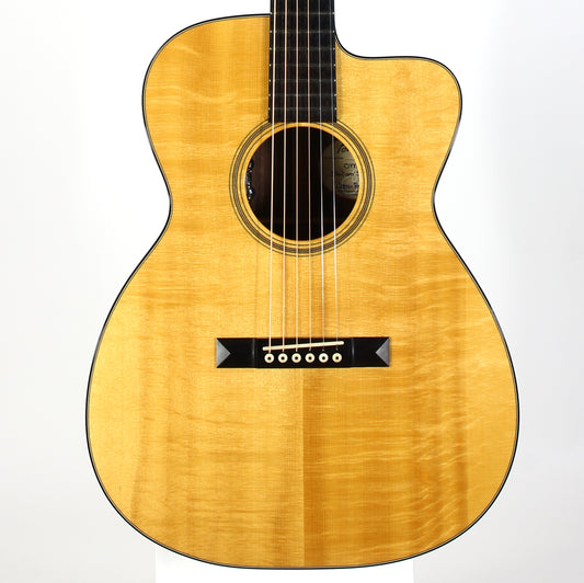 Bourgeois OM-C 2007 Cutaway Custom Acoustic Guitar - Adirondack  Indian Rosewood