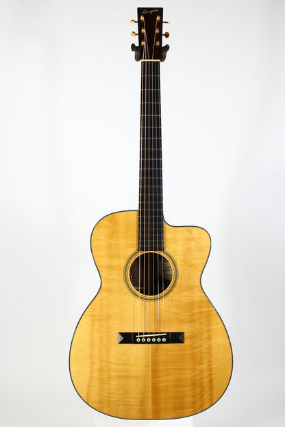 Bourgeois OM-C 2007 Cutaway Custom Acoustic Guitar - Adirondack  Indian Rosewood