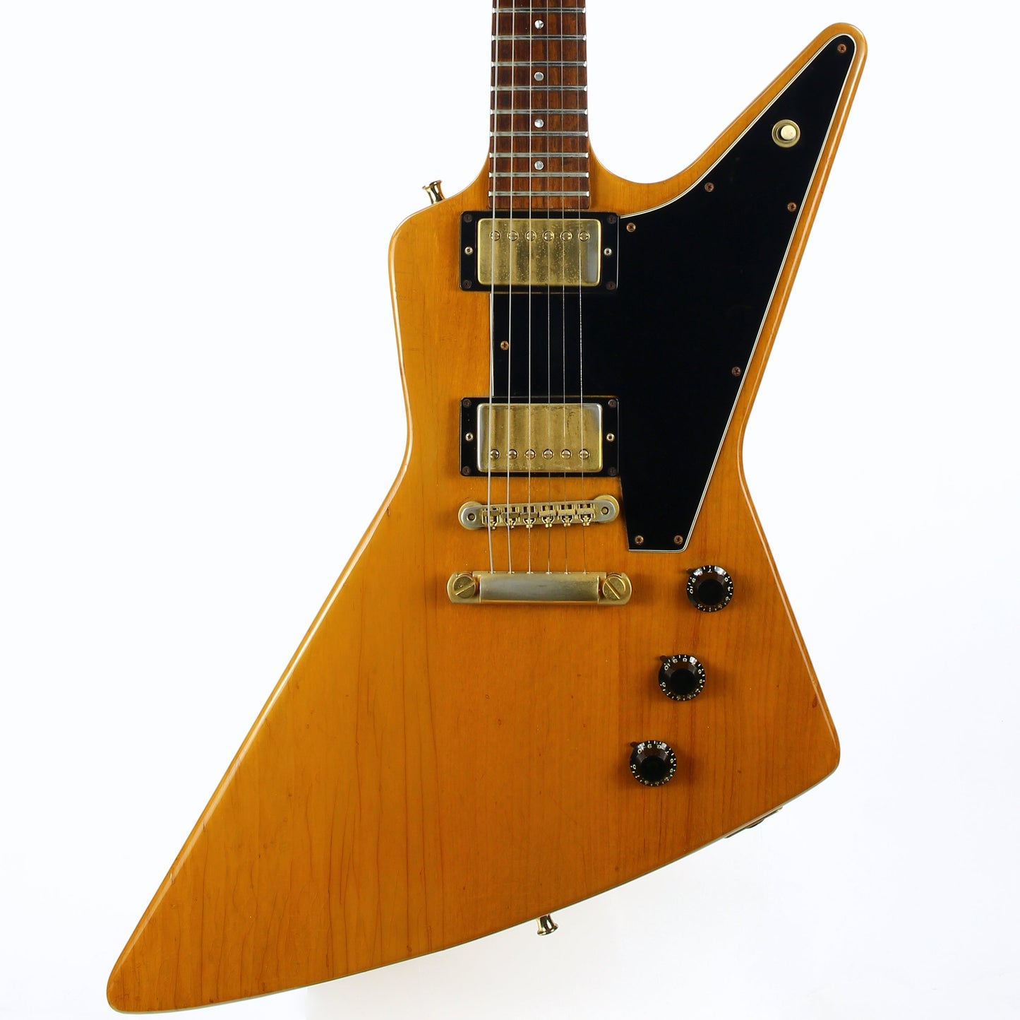 ONE OWNER! 1983 Gibson Custom Shop Edition KORINA EXPLORER 1958 Reissue Heritage Series - Natural '58