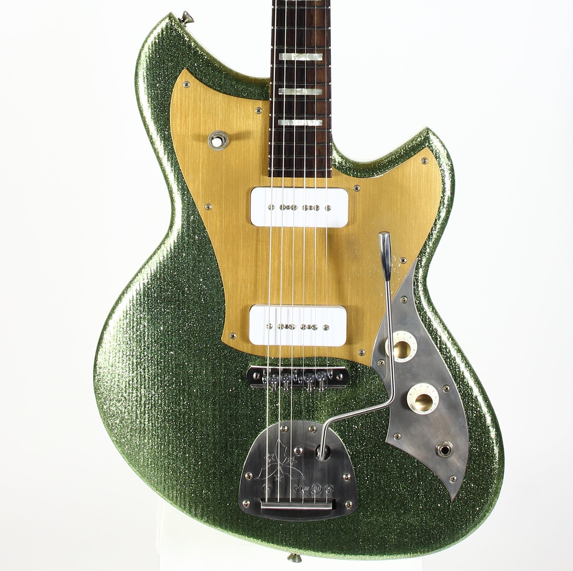 2026 NOVO Serus J Custom Coke Bottle Green Sparkle, Pine Body, Made in USA Relic