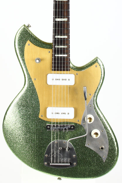 2026 NOVO Serus J Custom Coke Bottle Green Sparkle, Pine Body, Made in USA Relic