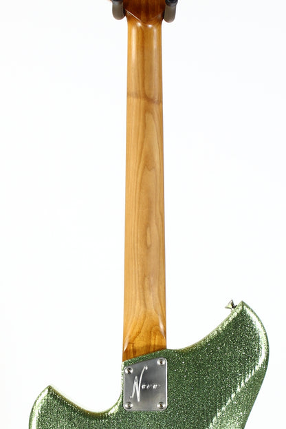 2026 NOVO Serus J Custom Coke Bottle Green Sparkle, Pine Body, Made in USA Relic