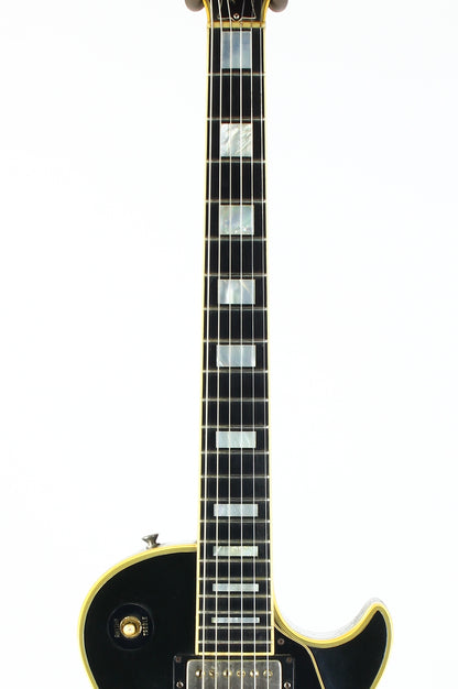 1973 Gibson Les Paul Custom BLACK BEAUTY Vintage Electric Guitar Original PAT # Pickups
