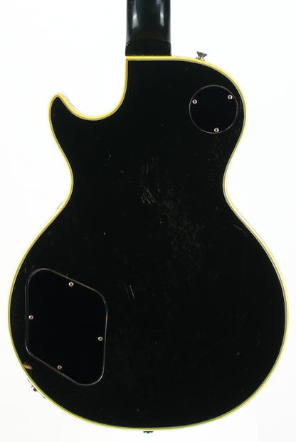 1973 Gibson Les Paul Custom BLACK BEAUTY Vintage Electric Guitar Original PAT # Pickups
