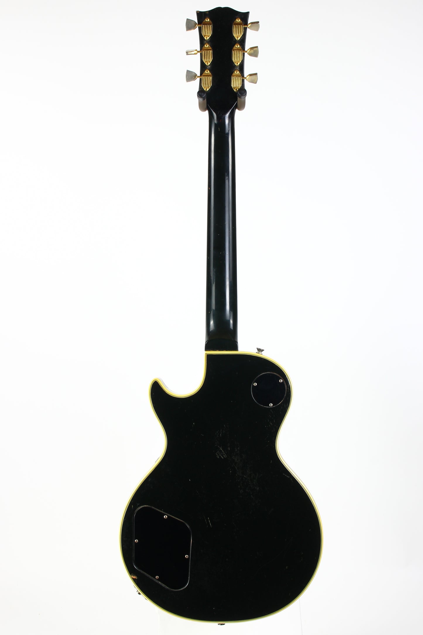1973 Gibson Les Paul Custom BLACK BEAUTY Vintage Electric Guitar Original PAT # Pickups