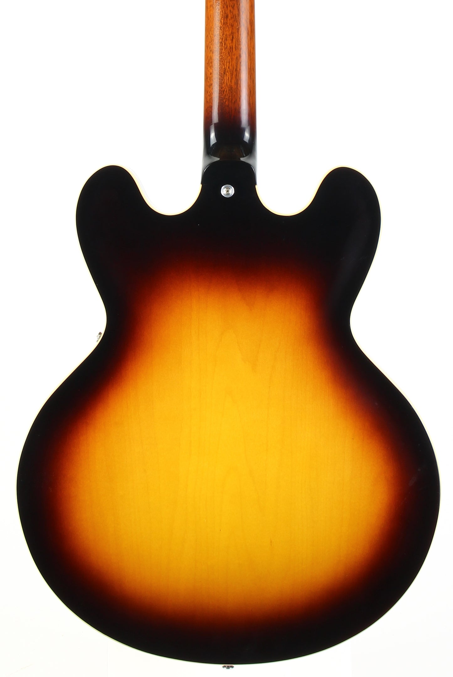 2013 Gibson Memphis ES-335 Dot Neck Sunburst Plain Top Semi Hollow Guitar w Original Case