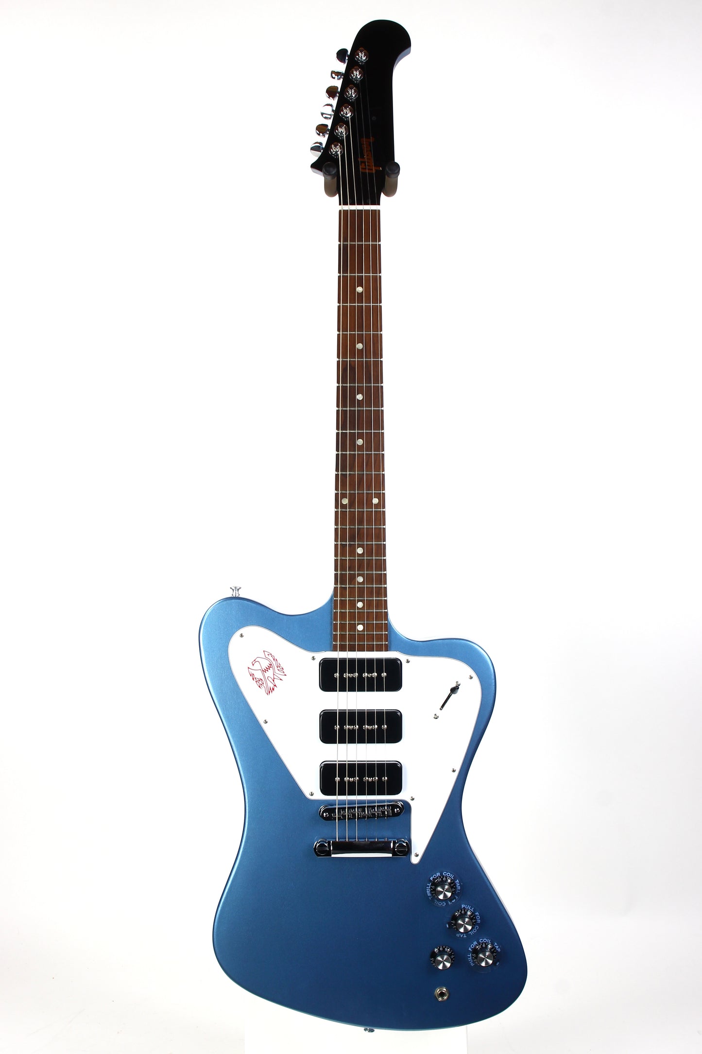 2011 Gibson USA Firebird Non-Reverse Pelham Blue 3 P90's w OHSC! MINTY!