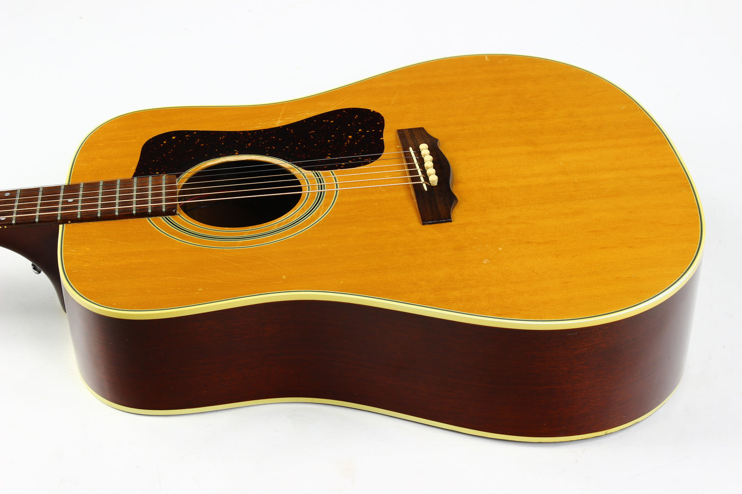 1975 Guild USA G-41 JUMBO Dreadnought Acoustic Guitar w Original Case HUGE SOUND!