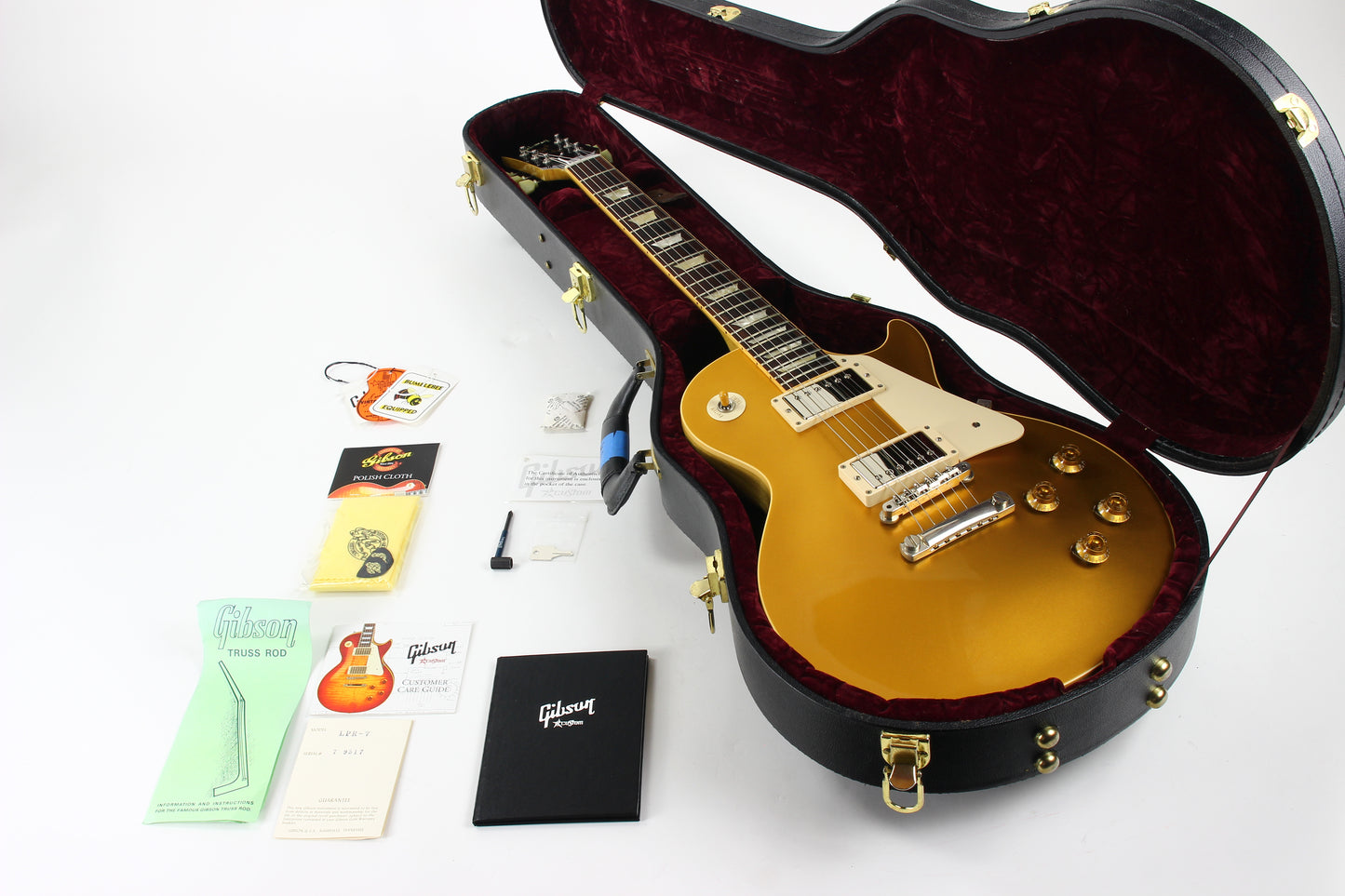 2009 Gibson Custom Shop Historic 1957 Reissue Les Paul Gold Top KORINA BODY