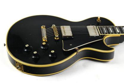 1973 Gibson Les Paul Custom BLACK BEAUTY Vintage Electric Guitar Original PAT # Pickups