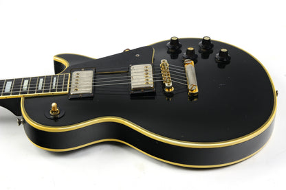 1973 Gibson Les Paul Custom BLACK BEAUTY Vintage Electric Guitar Original PAT # Pickups