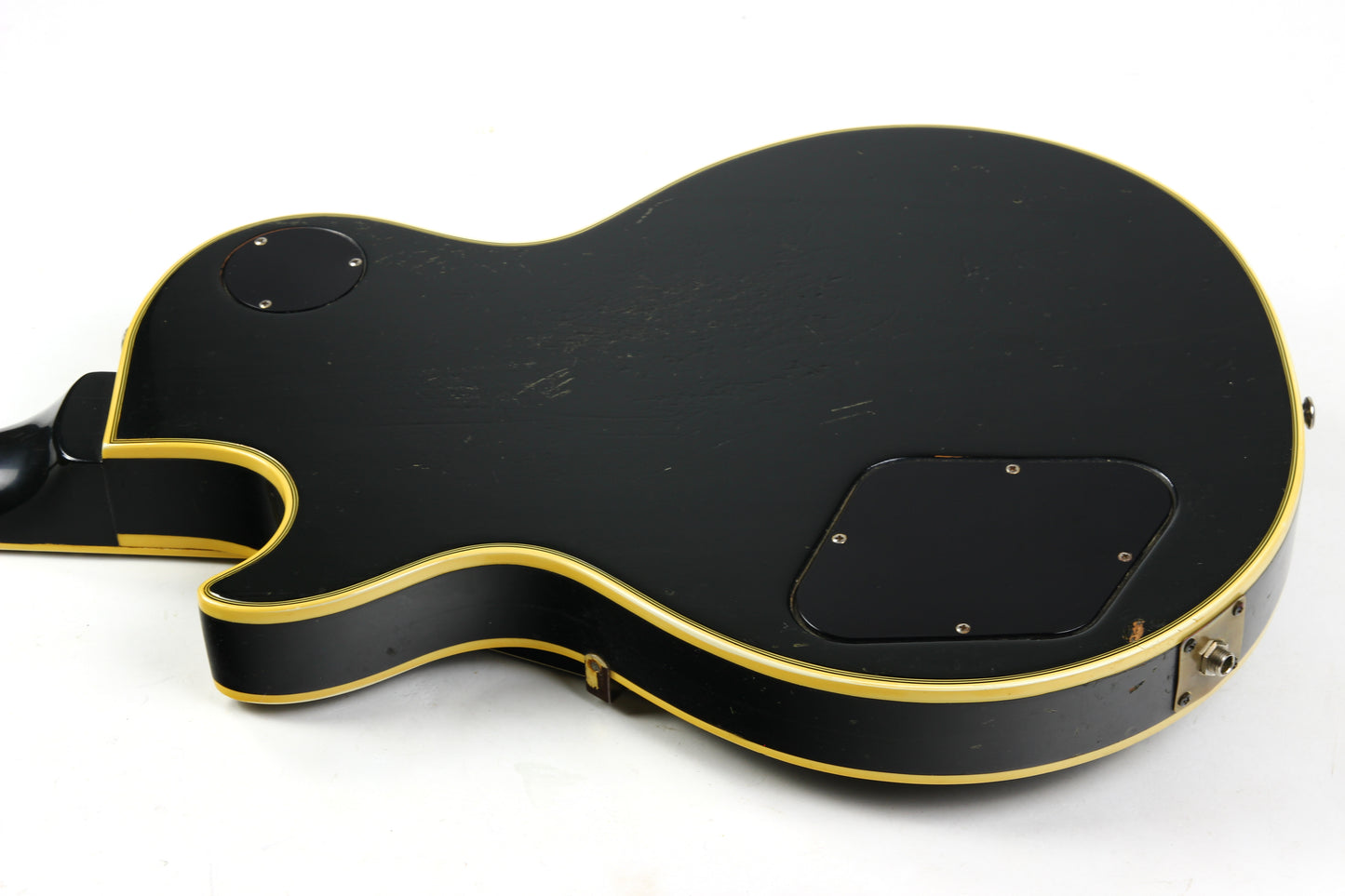 1973 Gibson Les Paul Custom BLACK BEAUTY Vintage Electric Guitar Original PAT # Pickups