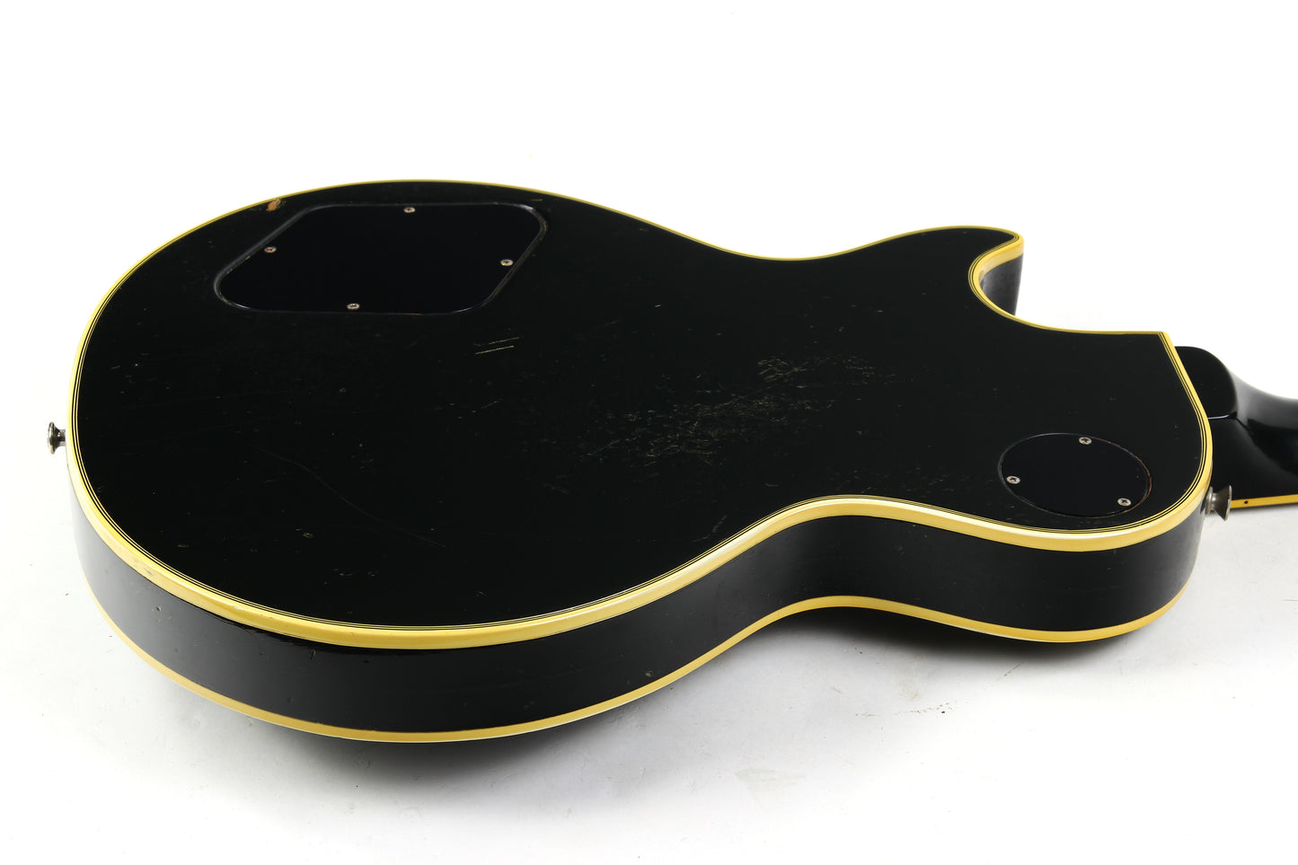 1973 Gibson Les Paul Custom BLACK BEAUTY Vintage Electric Guitar Original PAT # Pickups