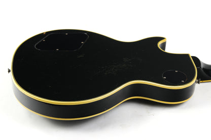 1973 Gibson Les Paul Custom BLACK BEAUTY Vintage Electric Guitar Original PAT # Pickups