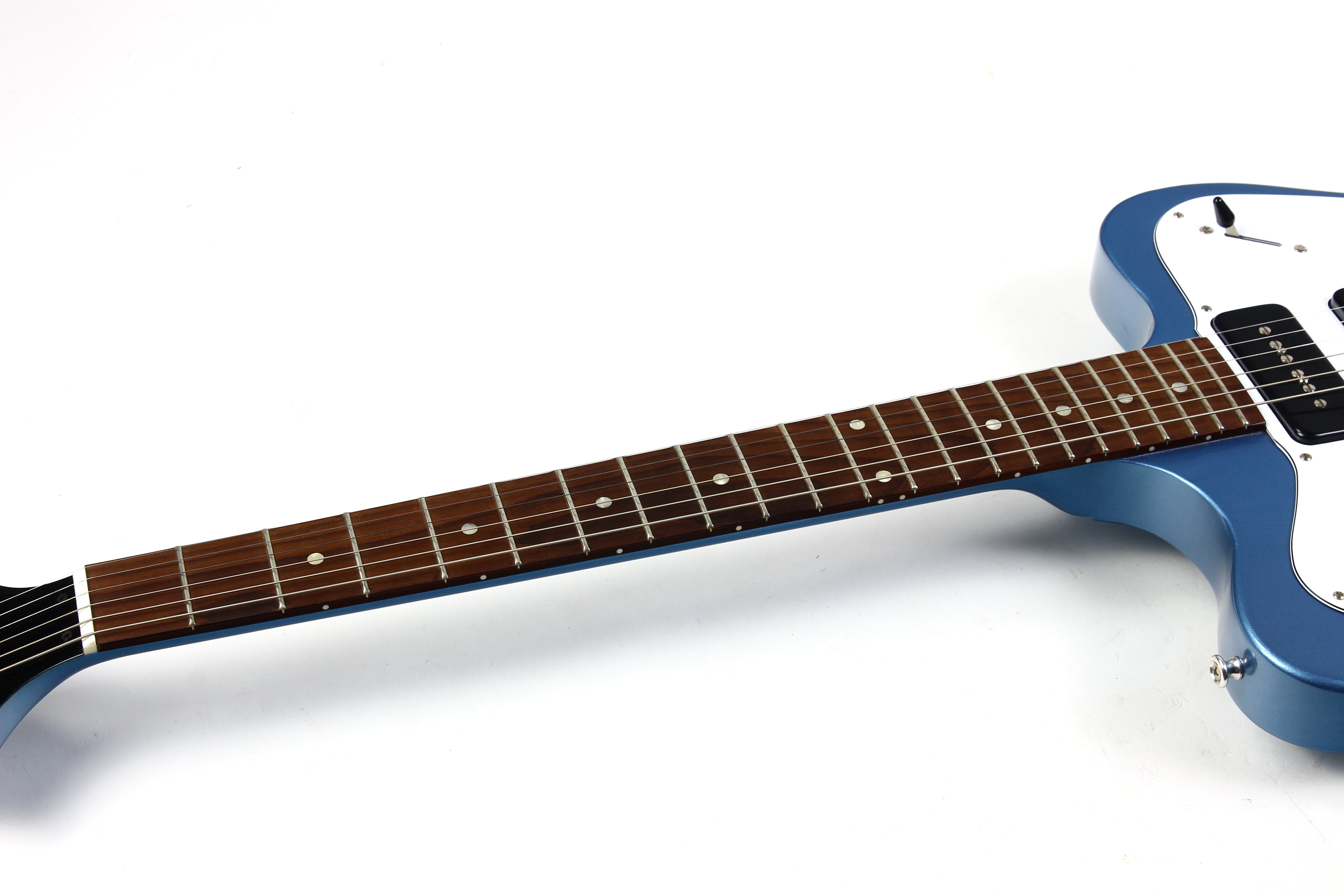 2011 Gibson USA Firebird Non-Reverse Pelham Blue 3 P90's w OHSC