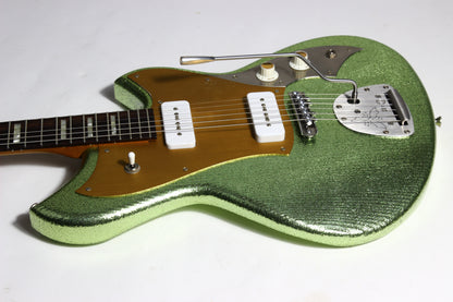 2026 NOVO Serus J Custom Coke Bottle Green Sparkle, Pine Body, Made in USA Relic