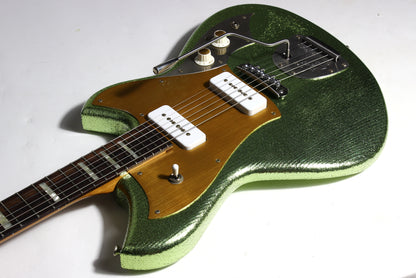 2026 NOVO Serus J Custom Coke Bottle Green Sparkle, Pine Body, Made in USA Relic