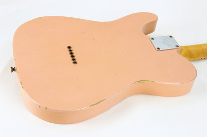 2011 Fender DALE WILSON Custom Shop Masterbuilt 60's Telecaster Thinline Relic - Shell Pink, Abby Ybarra Pups!