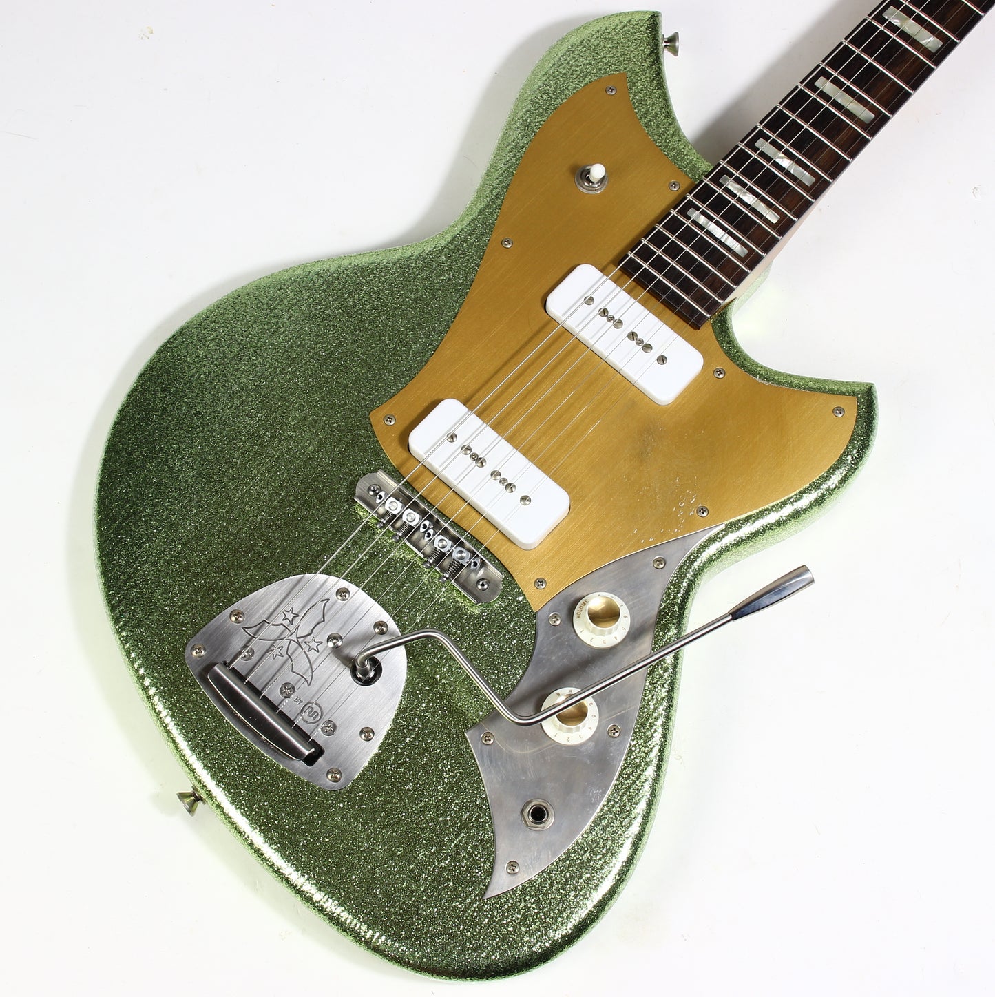 2026 NOVO Serus J Custom Coke Bottle Green Sparkle, Pine Body, Made in USA Relic