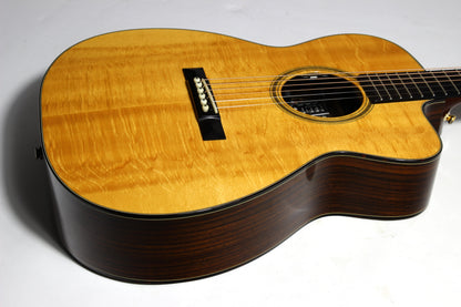 Bourgeois OM-C 2007 Cutaway Custom Acoustic Guitar - Adirondack  Indian Rosewood