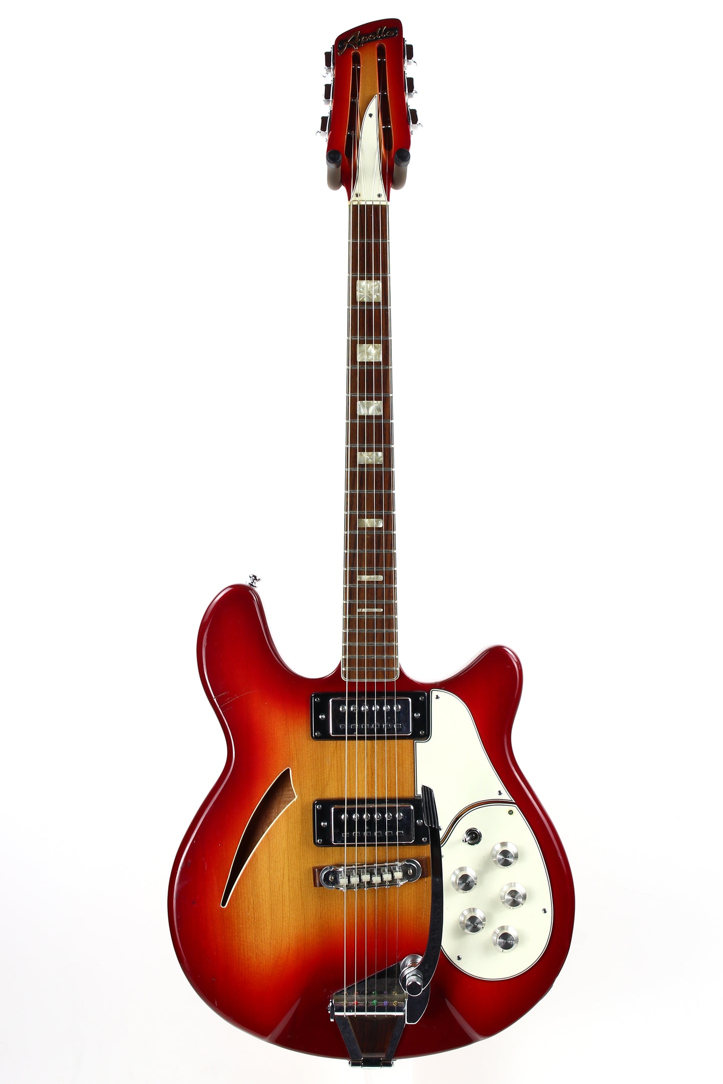 1960s Apollo 2219 Super Cougar Semi Hollow Guitar MIJ Japan