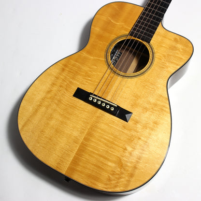 Bourgeois OM-C 2007 Cutaway Custom Acoustic Guitar - Adirondack  Indian Rosewood