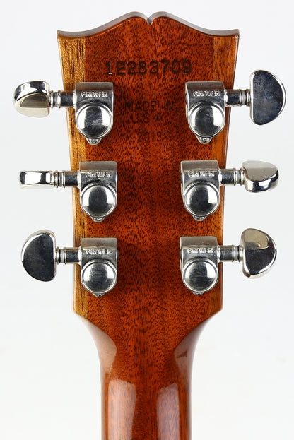 2013 Gibson Memphis ES-335 Dot Neck Sunburst Plain Top Semi Hollow Guitar w Original Case