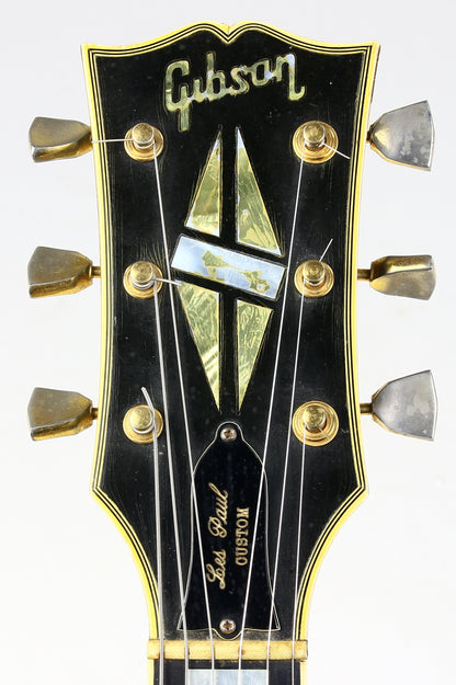 1973 Gibson Les Paul Custom BLACK BEAUTY Vintage Electric Guitar Original PAT # Pickups