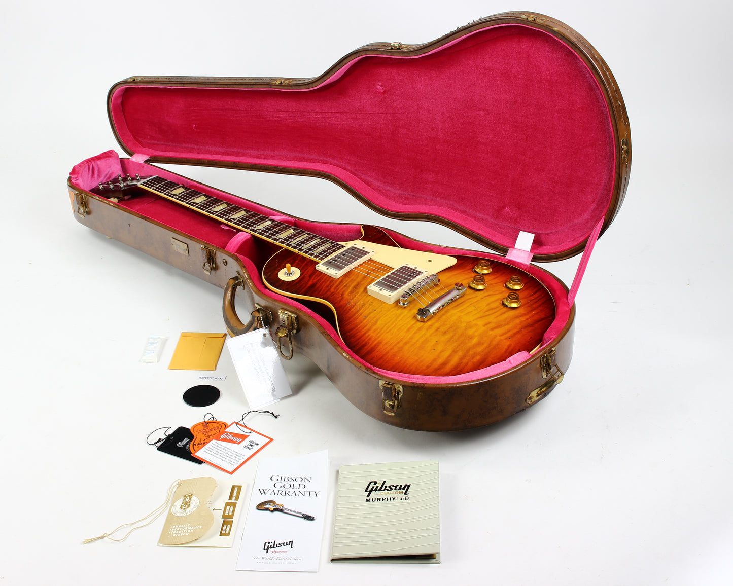 2021 Gibson Murphy Painted & Aged 1959 Les Paul Standard Historic Reissue Custom Shop R9 59