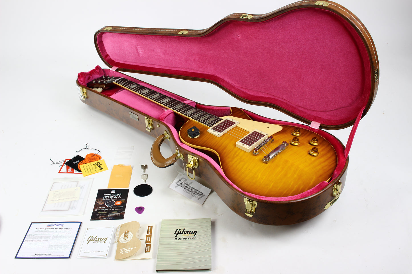 2024 Gibson Custom Shop Murphy Lab 1959 Les Paul Standard Reissue R9 59 Ultra Light Aged