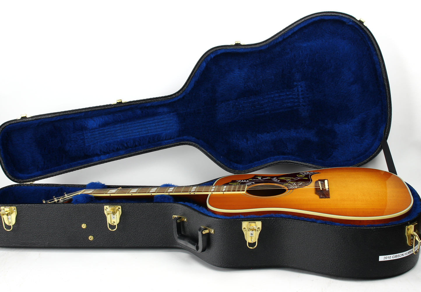 2011 Gibson Montana Hummingbird Standard Vintage Honeyburst Sunburst - Player Dreadnought j45 dove