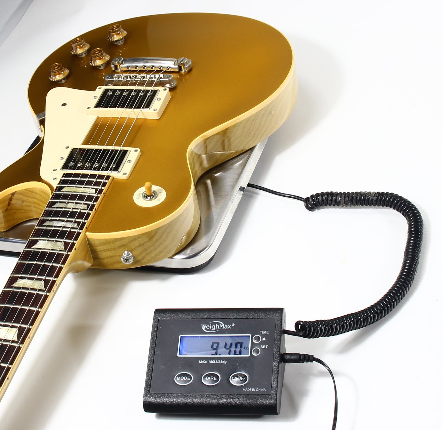 2009 Gibson Custom Shop Historic 1957 Reissue Les Paul Gold Top KORINA BODY