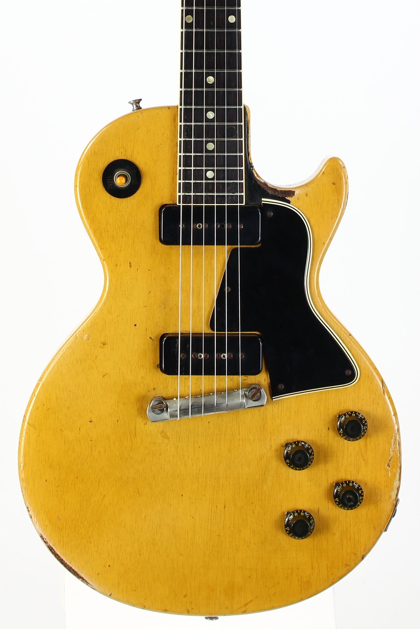 1957 Gibson Les Paul TV Yellow Special Original Vintage Guitar | Dual P-90 Pickups, Player-Grade