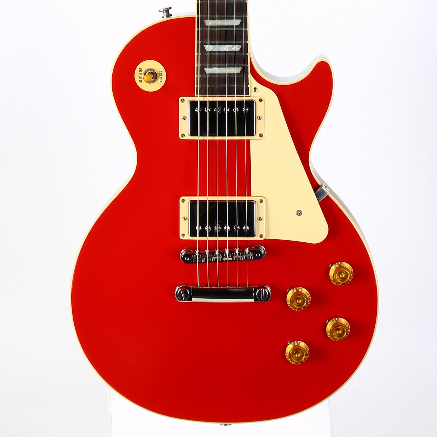 2023 Gibson USA 50s Les Paul Standard Cardinal Red Plain Top | Chunky Neck, MINT in Original Box!