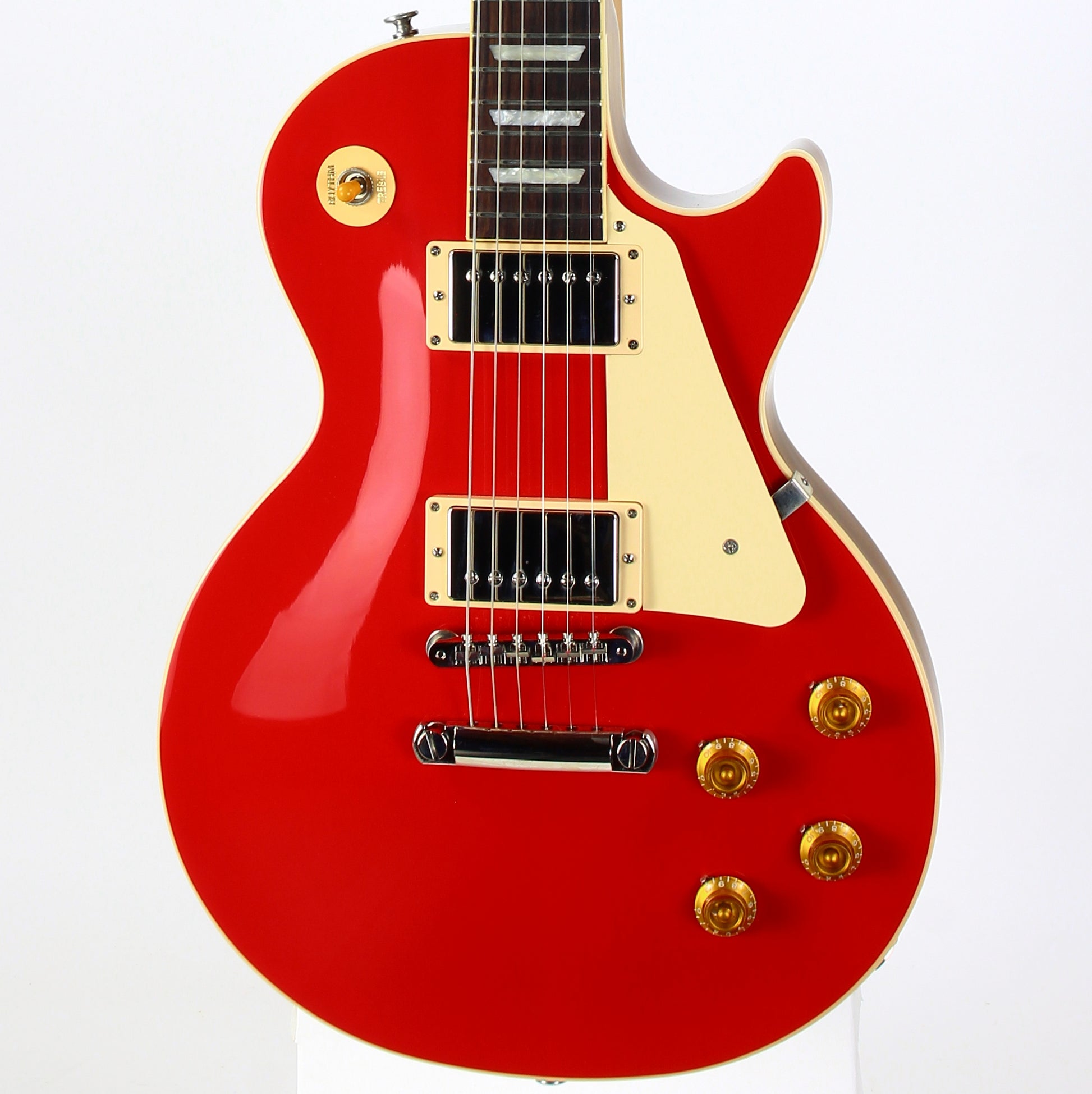 2023 Gibson USA 50s Les Paul Standard Cardinal Red Plain Top Chunky Neck, MINT in Original Box