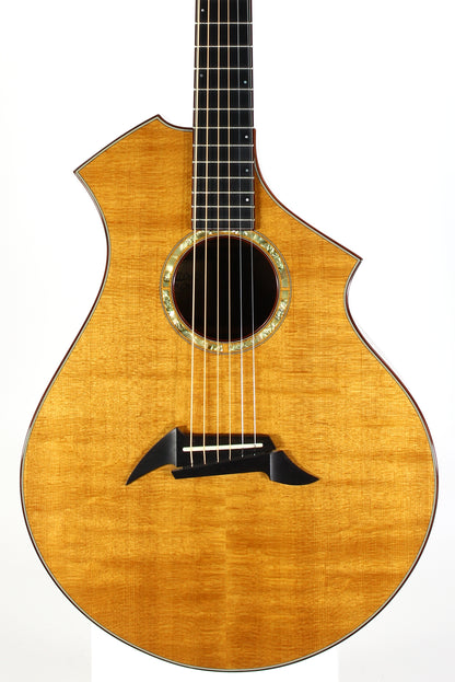 Breedlove USA CM/W Steve Henderson Master Class Built Figured Walnut MINTY w Original Case Acoustic Guitar