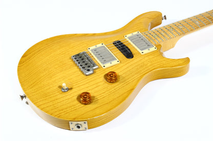 2005 PRS Swamp Ash Special Gold Pearl Bird Inlays SUPER FLAME NECK Natural