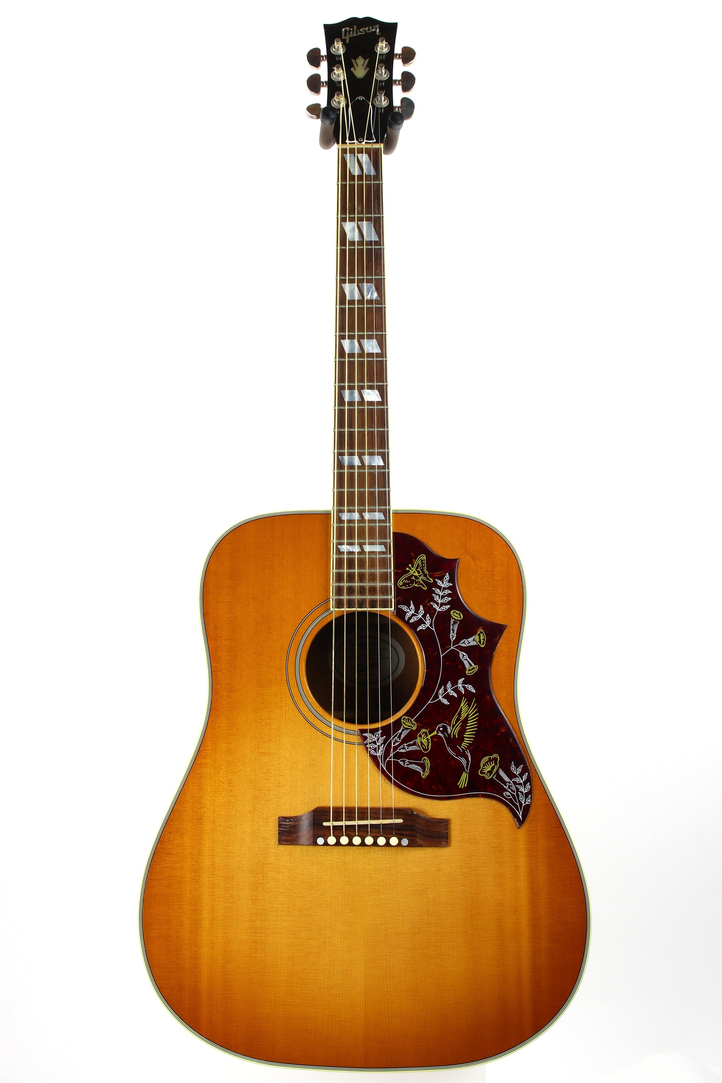 2011 Gibson Montana Hummingbird Standard Vintage Honeyburst Sunburst - Player Dreadnought j45 dove