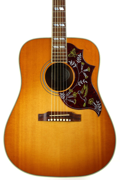 2011 Gibson Montana Hummingbird Standard Vintage Honeyburst Sunburst - Player Dreadnought j45 dove