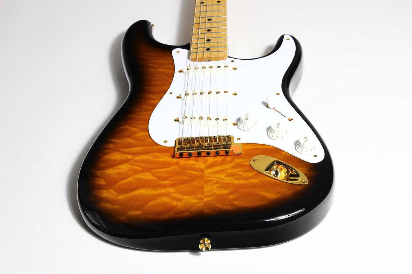 1994 Fender Custom Shop 40th Anniversary BC Special Stratocaster BILL CARSON OWNED SIGNED AND PLAYED #1 of 10 Crazy Quilt Top Limited Edition