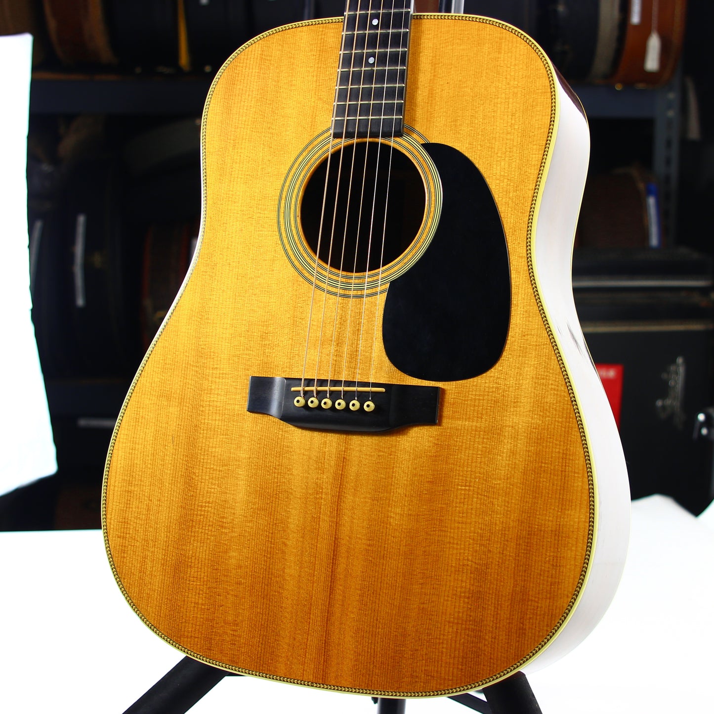 1990s Martin HD-28P Herringbone Performance Neck Acoustic