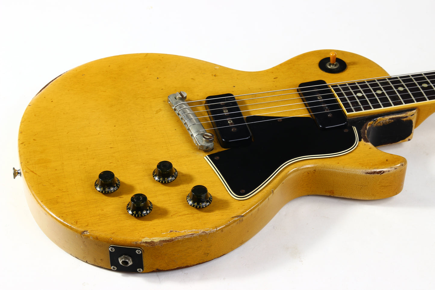 1957 Gibson Les Paul TV Yellow Special Original Vintage Guitar | Dual P-90 Pickups, Player-Grade